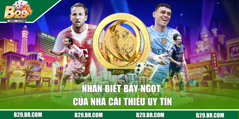 Nhận biết bẫy ngọt của nhà cái thiếu uy tín